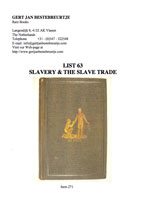 List 63 - Slavery & The slave trade