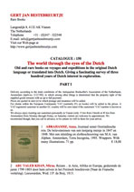 Catalogue 150 - The world through the eyes of the Dutch Catalogue 150 - The world through the eyes of the Dutch