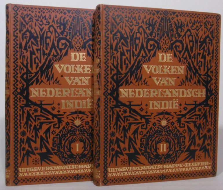 EERDE, Johan Christiaan van. ( Red.). - De volken van Nederlandsch Indi in monographien.
