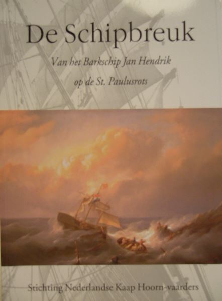HAZELHOFF ROELFZEMA, H. (Red.). - De schipbreuk van het barkschip Jan Hendrik op de St. Paulus rots (in 1845).