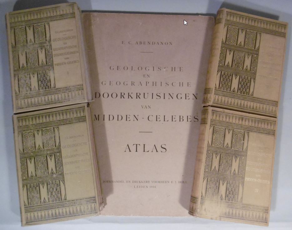 ABENDANON, Eduard Cornelius. - Midden-Celebes-Expeditie. Geologische en geographische doorkruisingen van Midden-Celebes (1909-1910).