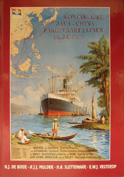 BOER, G.J. de, A.J.J.MULDER, H.A. SLETTENAAR, E.W.J. VELTEROP. - Koninklijke Java - China - Paketvaart Lijnen (K.J.C.P.L.).