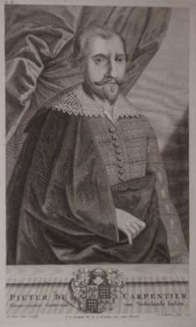 CARPENTIER, Pieter de. - Pieter de Carpentier. Gouverneur generaal van Nederlands Indin