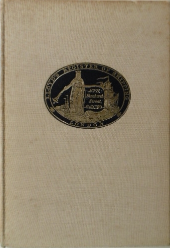 BLAKE, George. - Lloyd's register of shipping 1760-1960.